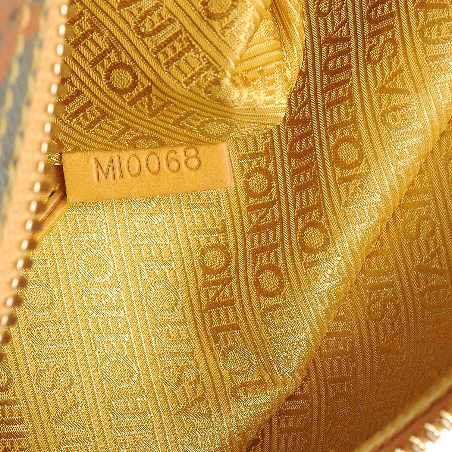 Louis Vuitton Monogram Pulp Defile Weekender PM Yellow 7 of 8