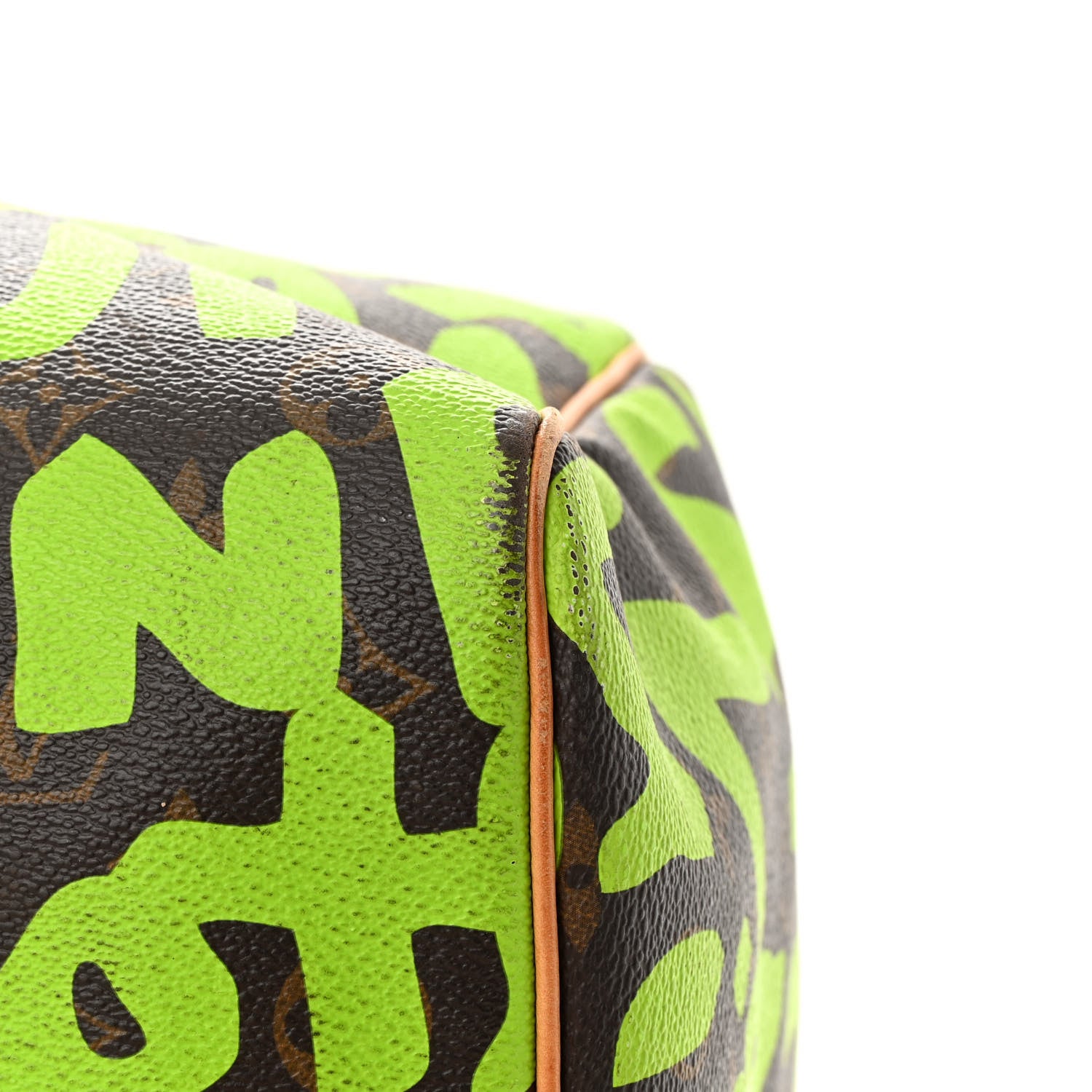 Louis Vuitton Monogram Graffiti Keepall 50 Green 10 of 17
