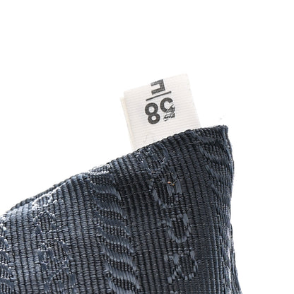 Prada Tessuto Nylon Saffiano Shopping Tote Navy 7 of 17