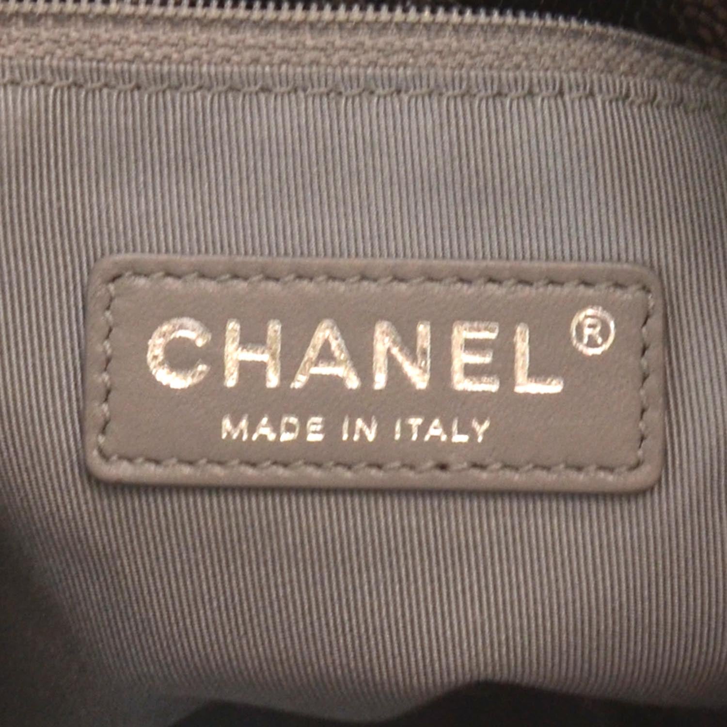 Chanel Caviar Quilted Large Elastic Tote Black 6 of 9