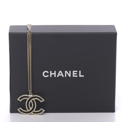 Chanel Crystal CC 100 Anniversary Necklace Gold 6 of 6