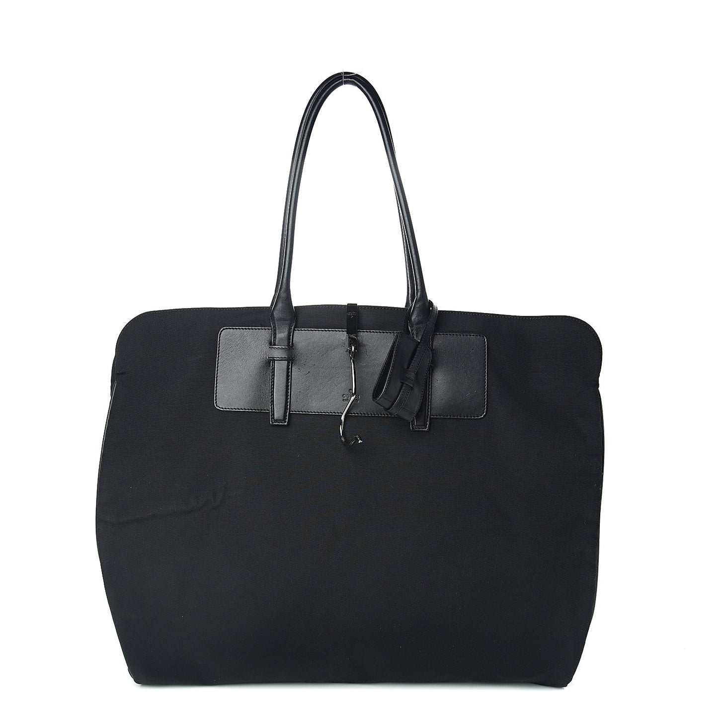 Canvas Large Garment Bag Black