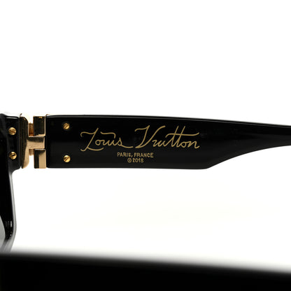 Louis Vuitton Acetate 1.1 Millionaires Sunglasses Z1165W Black 6 of 7