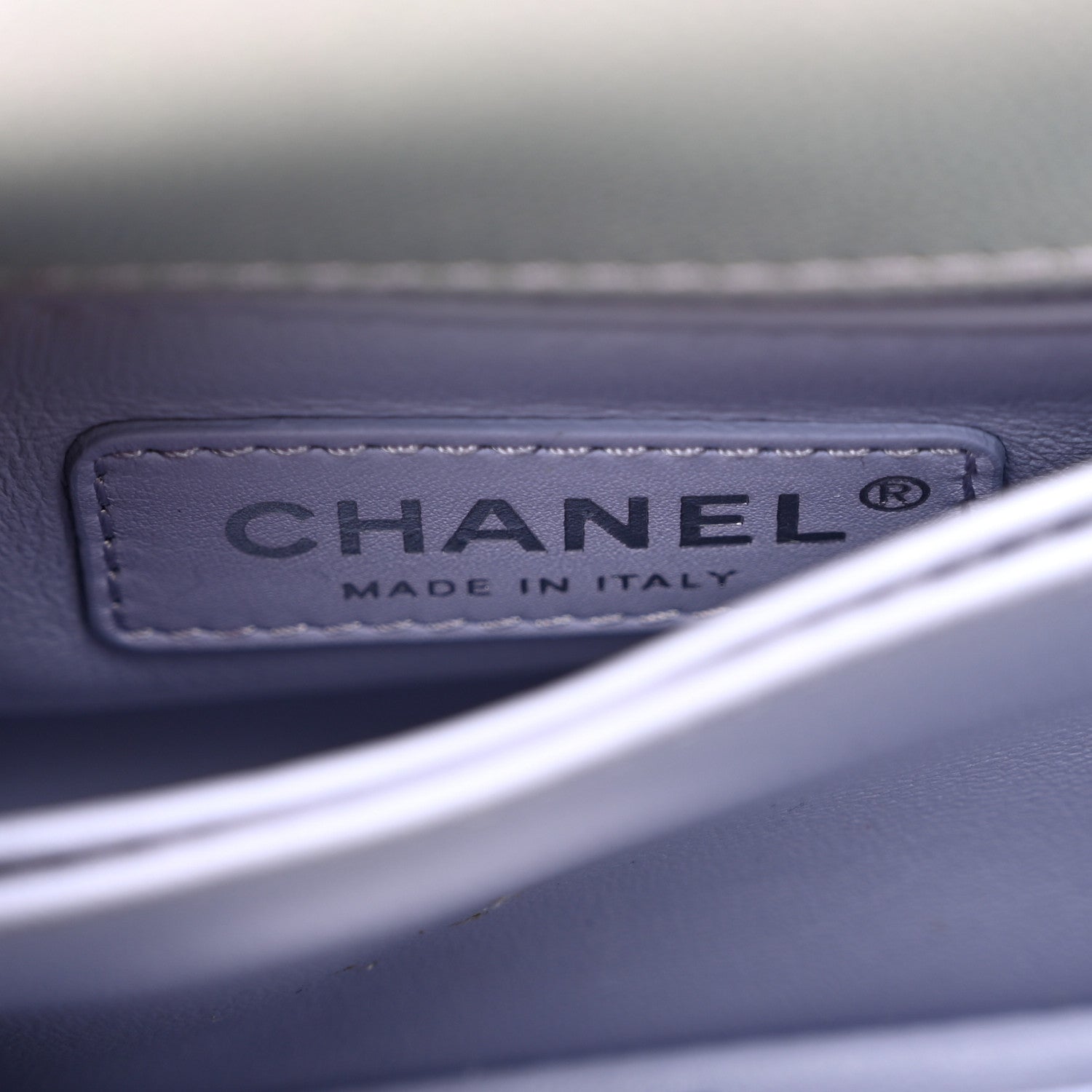 Chanel Iridescent Caviar Quilted Extra Mini Coco Handle Flap Light Blue 6 of 11