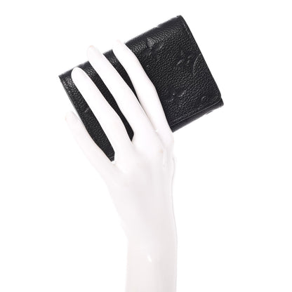 Louis Vuitton Empreinte Business Card Holder Black 2 of 9