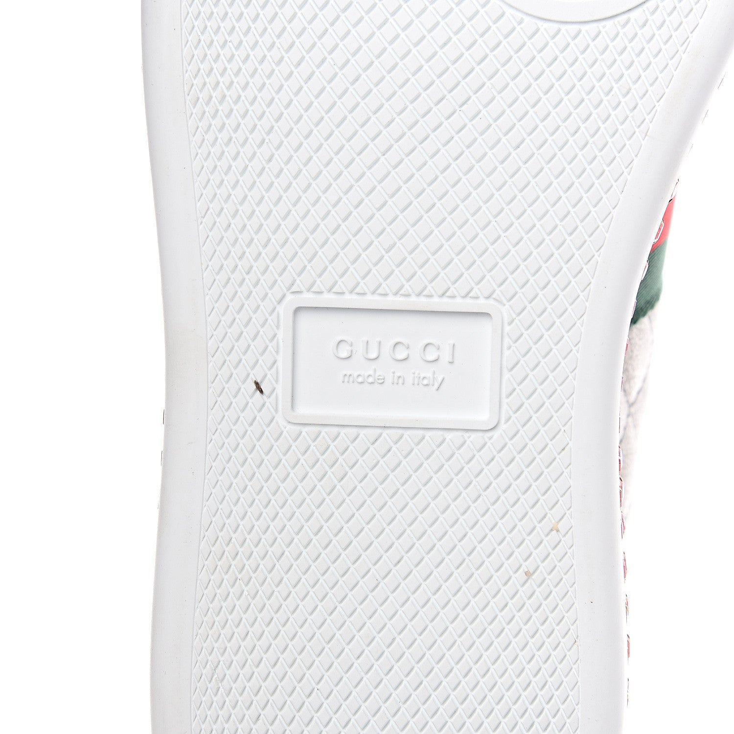 Gucci Laminated Nappa Crystal Web Bee Embroidered Trapuntata Womens Ace Platform Sneakers 37 Argento 6 of 8
