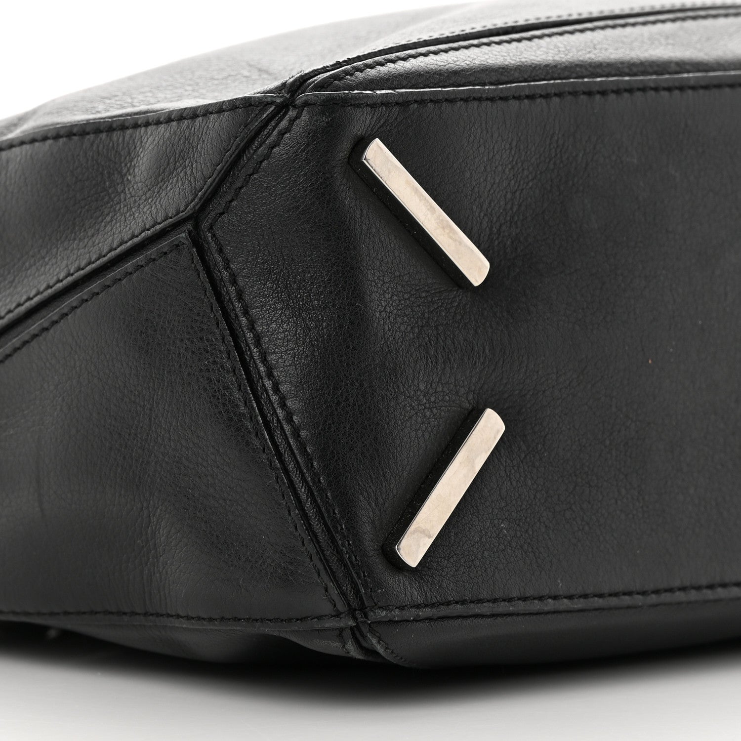 Loewe Calfskin Small Puzzle Bag Black 9 of 20
