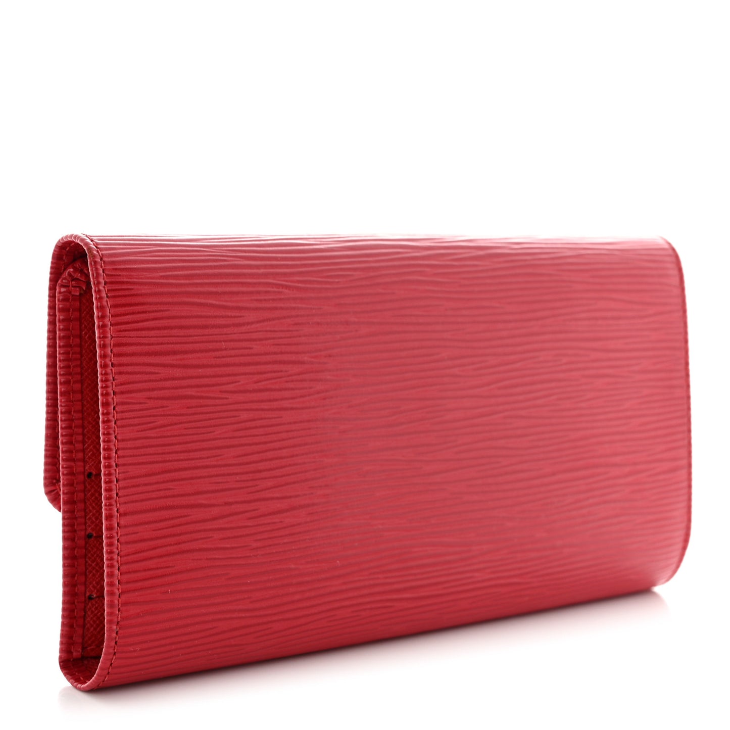 Epi Porte Tresor International Wallet Castillan Red