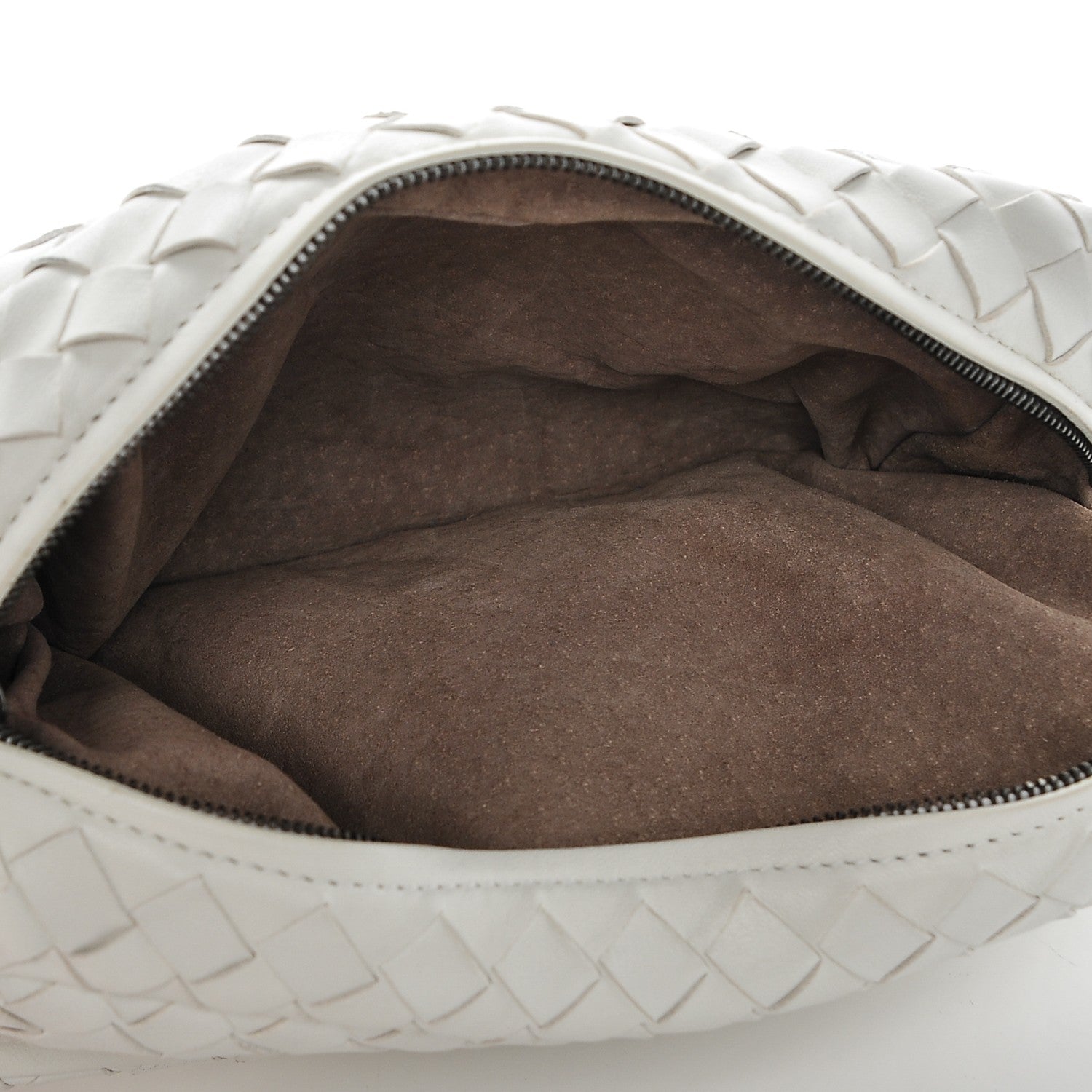 Bottega Veneta Nappa Intrecciato Mini Messenger Bag White 5 of 7