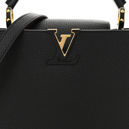 Louis Vuitton Taurillon Capucines BB  Black 7 of 9