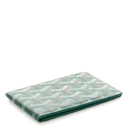 Goyard Goyardine Bi-Fold Victoire PM Wallet Green 4 of 8