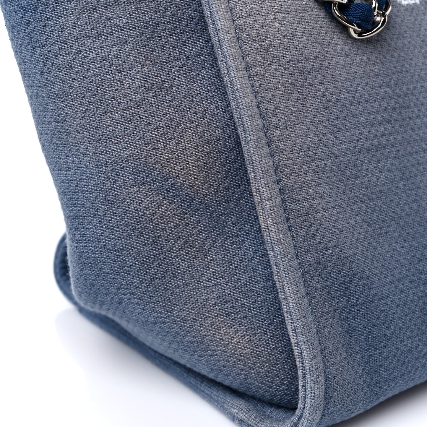 Canvas Medium Deauville Tote Blue