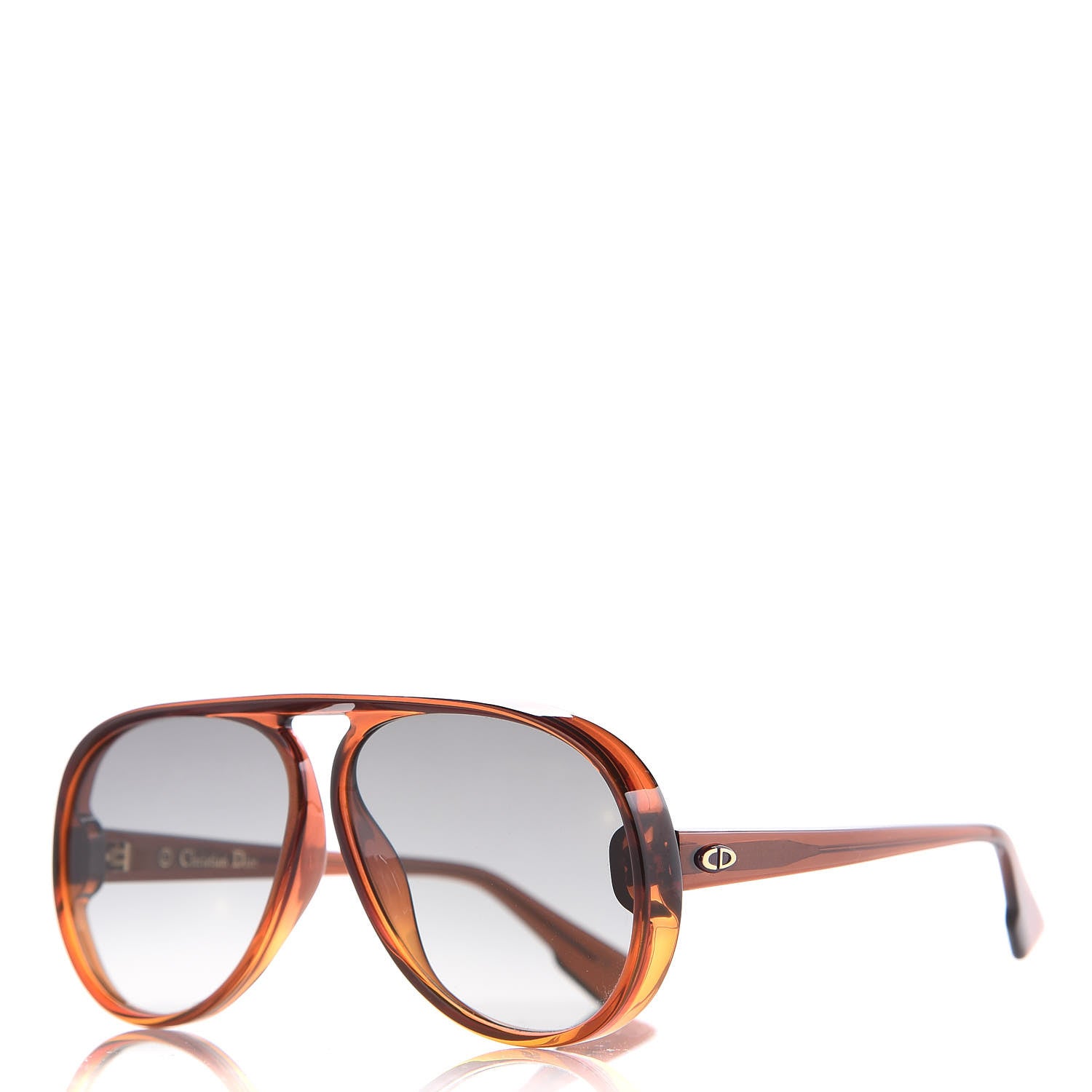Christian Dior Acetate Lia Sunglasses Brown 1 of 9