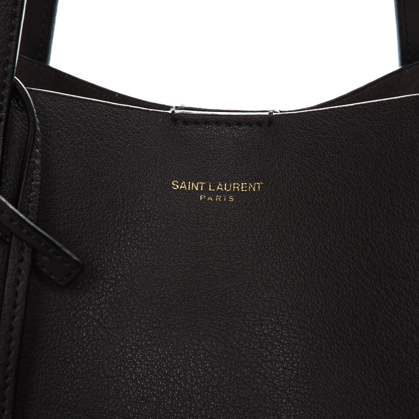 Calfskin Large Shopping Tote Dark Anthracite