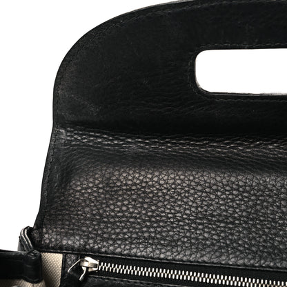 Gucci Calfskin Medium New Bamboo Top Handle Bag Black 13 of 15