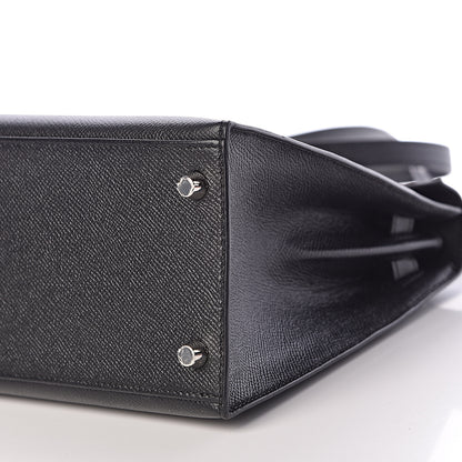 Hermes Epsom Kelly Sellier 28 Black 9 of 40