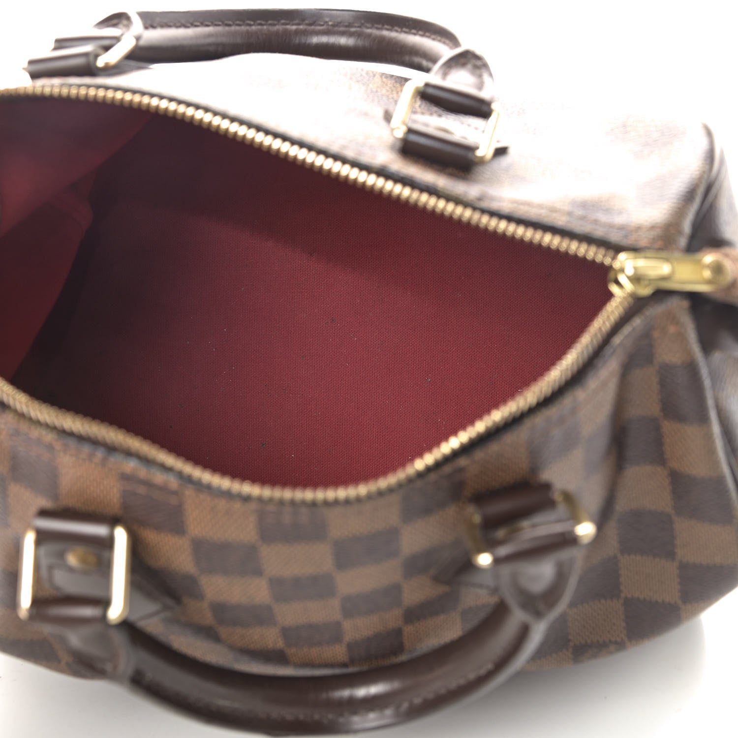 Louis Vuitton Damier Ebene Speedy 25 6 of 10