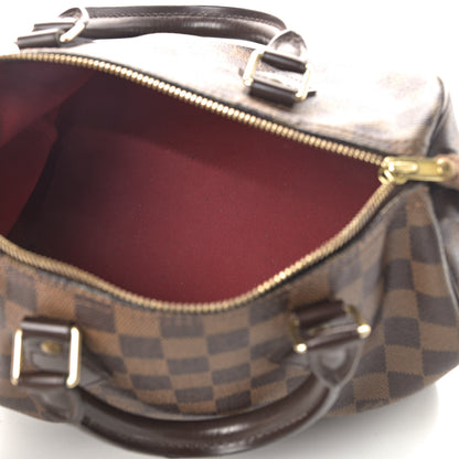 Louis Vuitton Damier Ebene Speedy 25 6 of 10