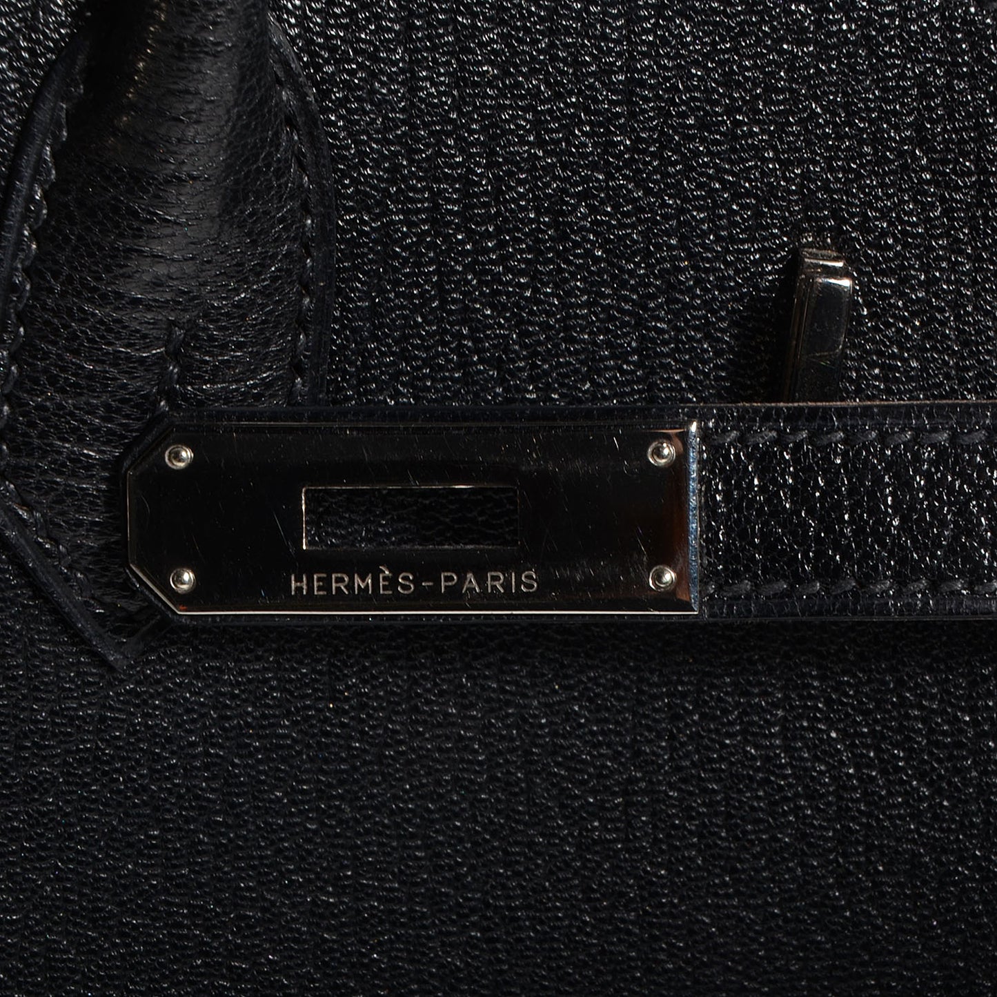 Chevre de Coromandel Birkin 40 Black