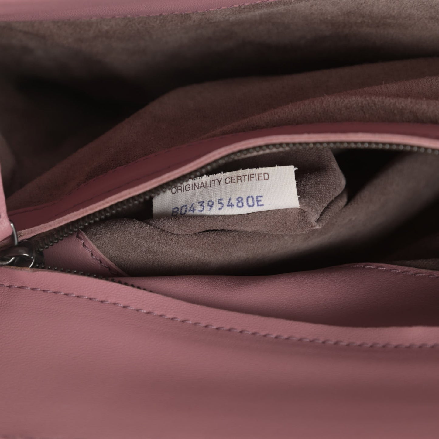 Nappa Intrecciato Rialto Shoulder Bag Rose Pink