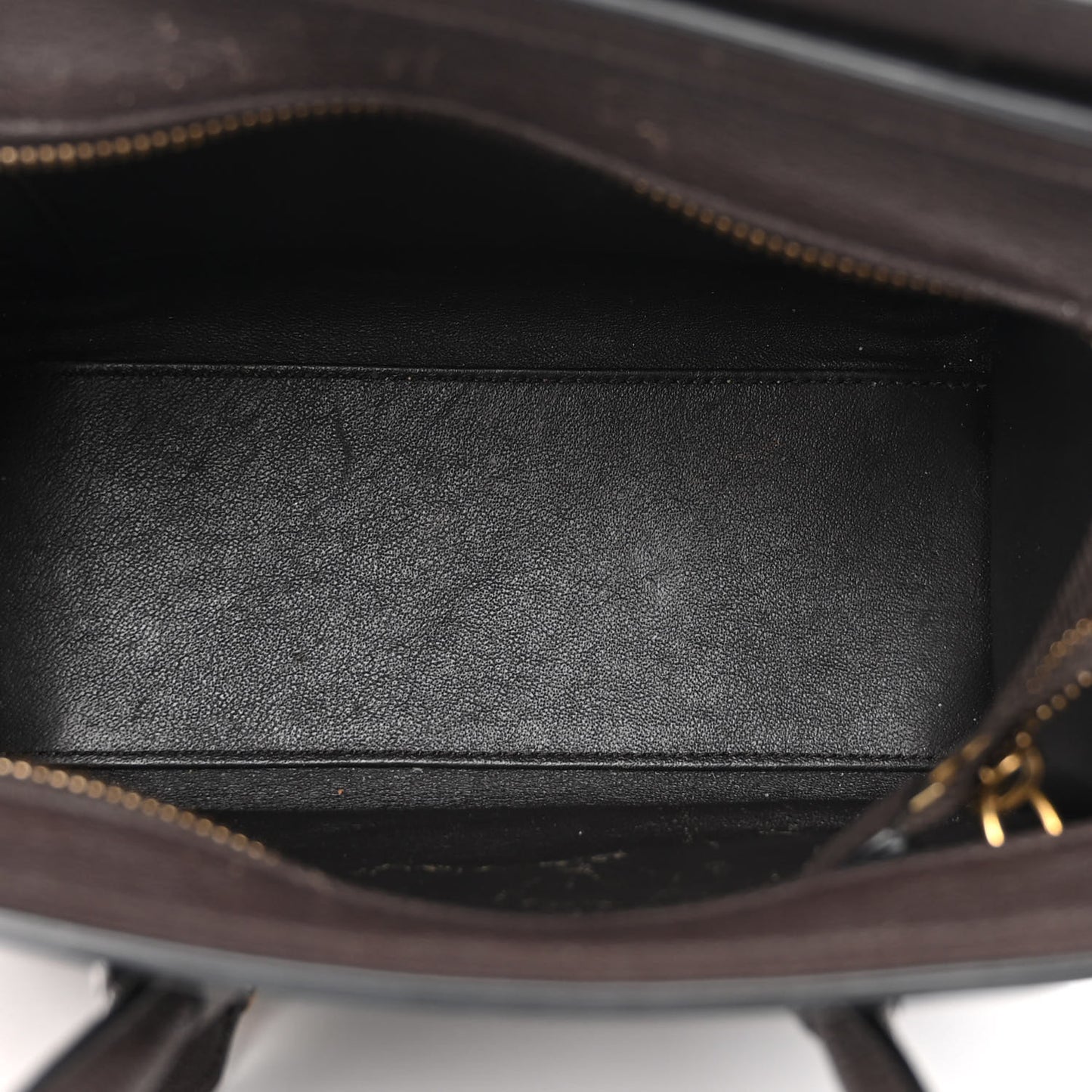 Goatskin Nano Luggage Dark Taupe