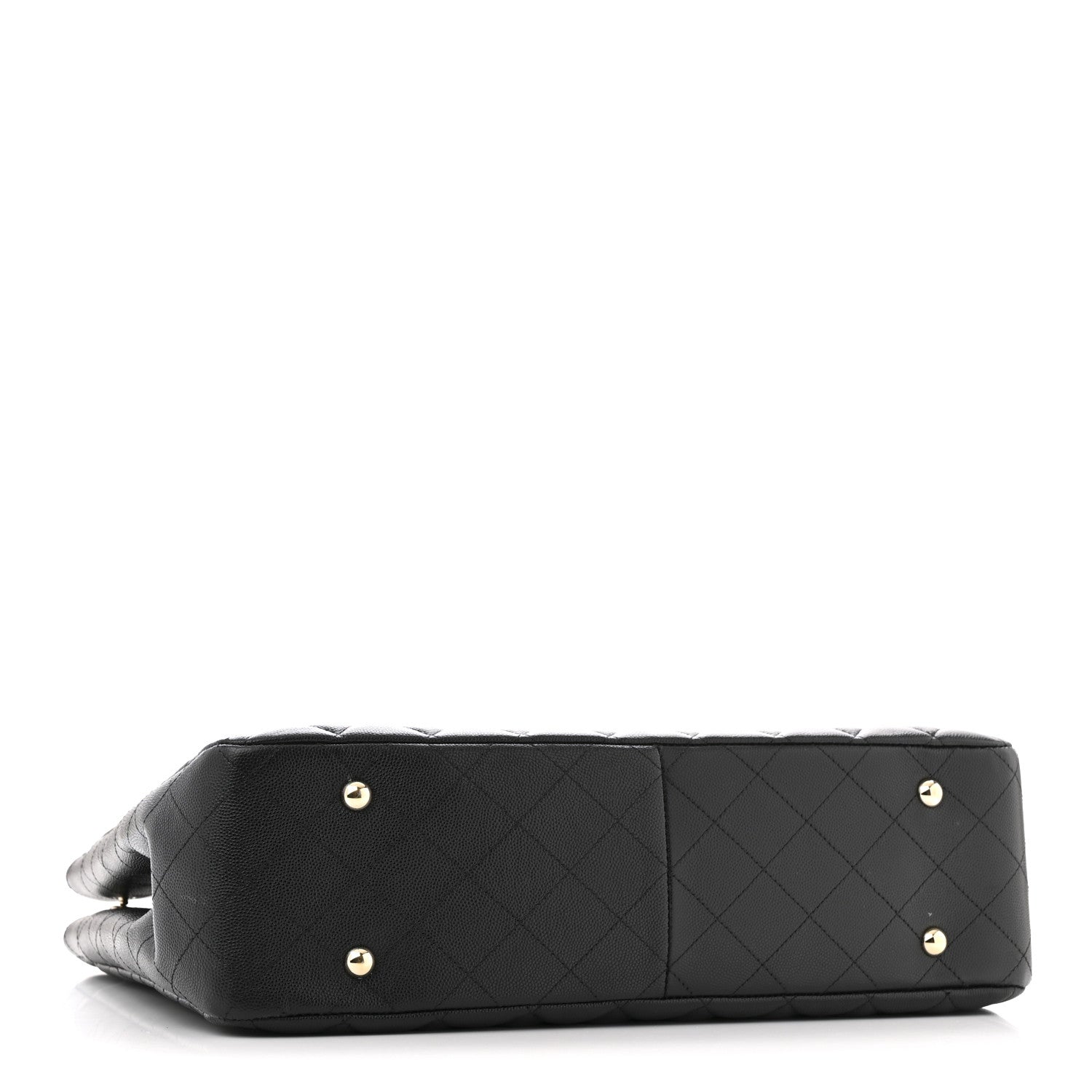 Chanel Caviar Quilted Large Shopping Tote Black 4 of 13