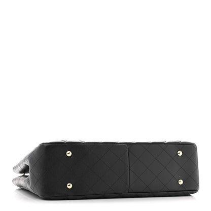 Chanel Caviar Quilted Large Shopping Tote Black 4 of 13