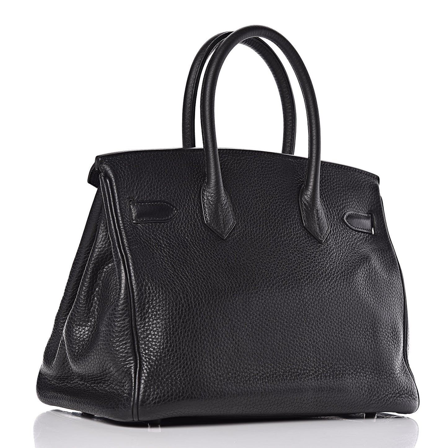 Taurillon Clemence Birkin 30 Black