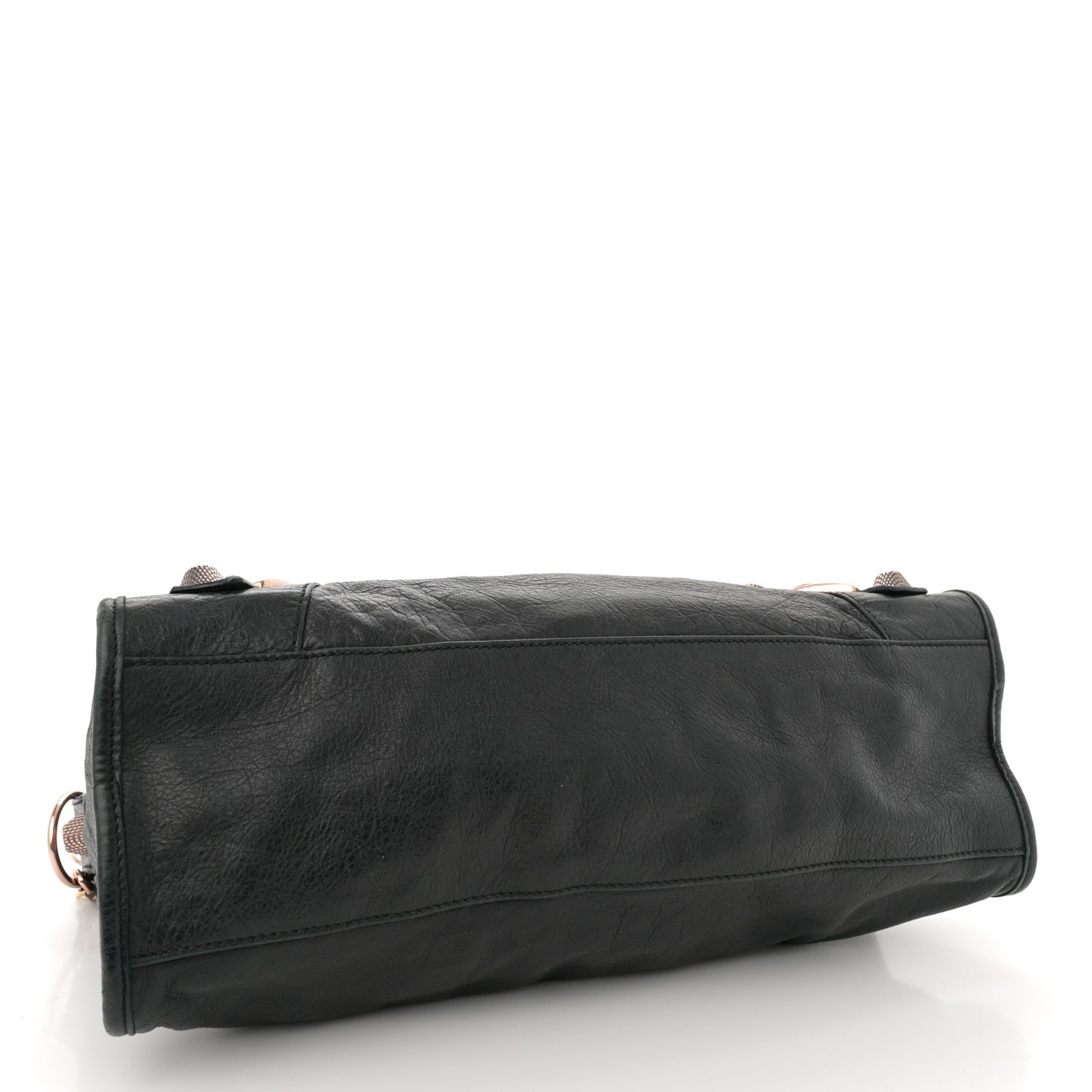 Agneau Giant 21 Rose Gold Hardware City Black