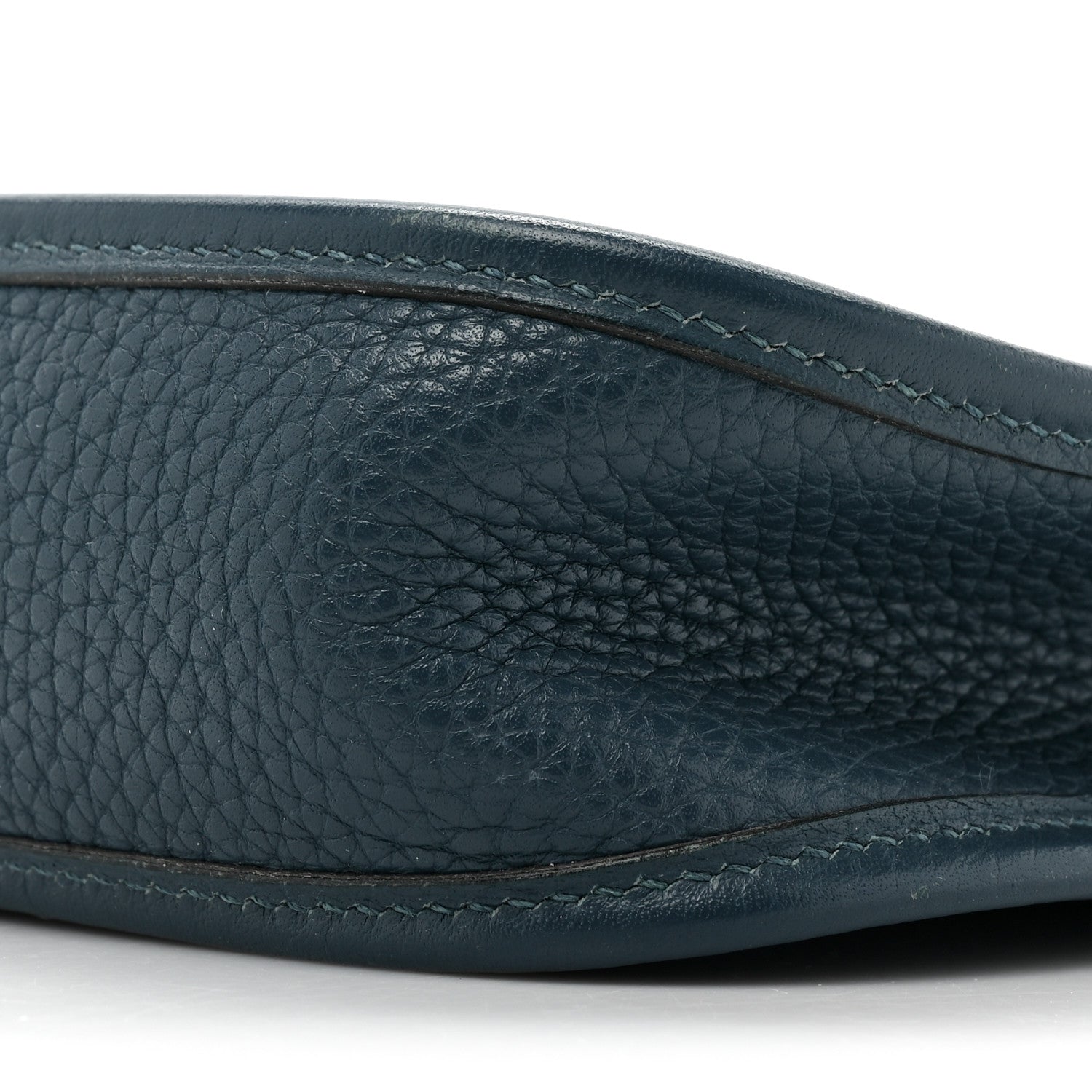 Hermes Taurillon Clemence Amazone Evelyne TPM Colvert Bleu Atoll 7 of 8
