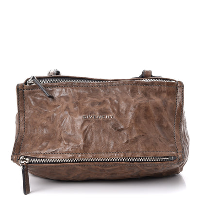 Givenchy Tumbled Sheepskin Mini Pandora Charcoal 1 of 7