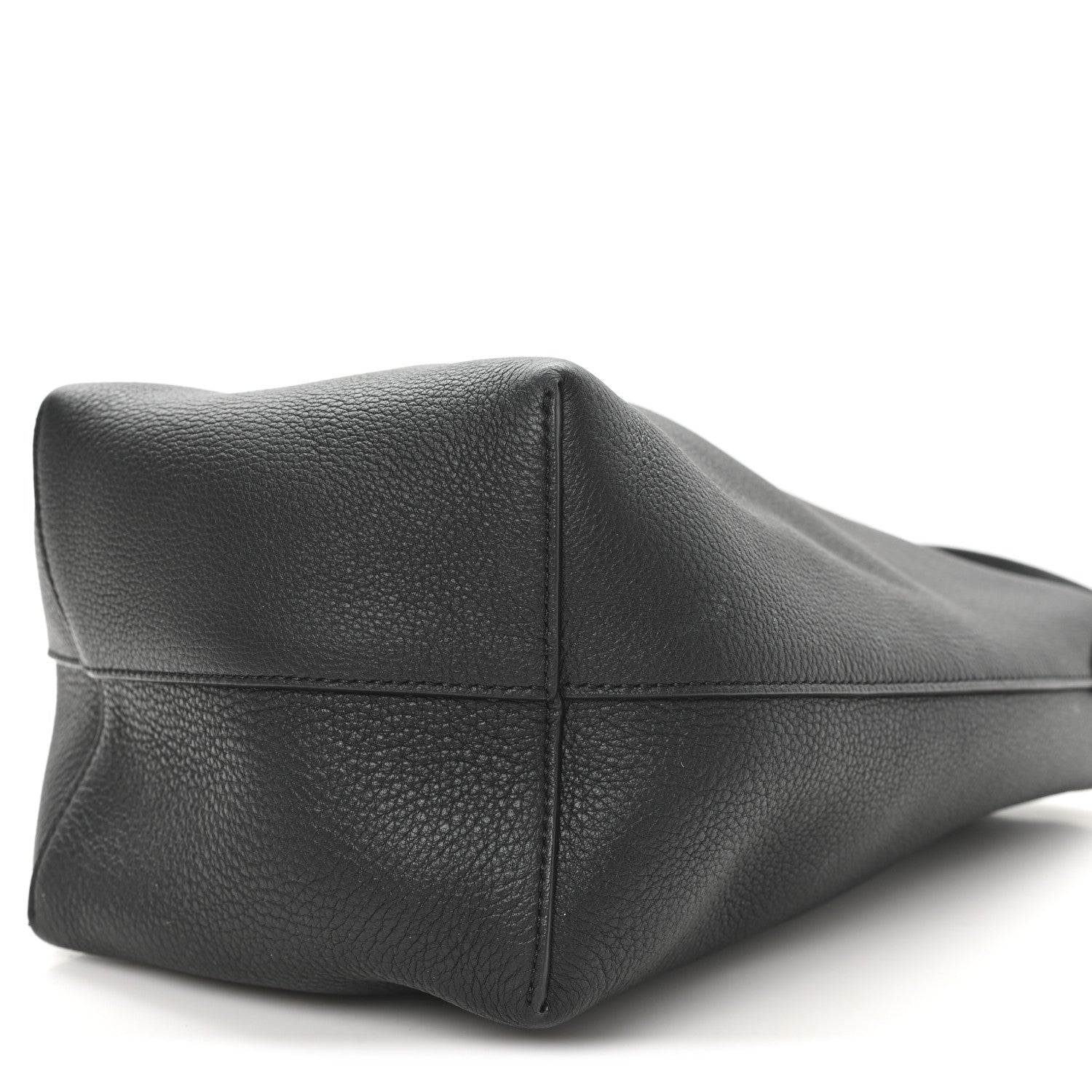 The Row Grained Calfskin Small N/S Park Tote Black 8 of 8