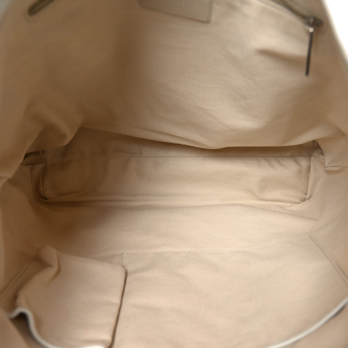 Caviar Stitched CC Pocket Tote White