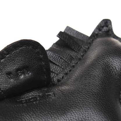 Hermes Milo Lambskin Matte Alligator Touch Grigri Rodeo Horse Bag Charm PM So Black 4 of 5