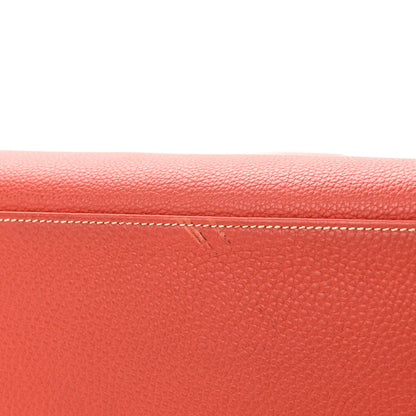 Hermes Togo Kelly Retourne 35 Sanguine 11 of 11