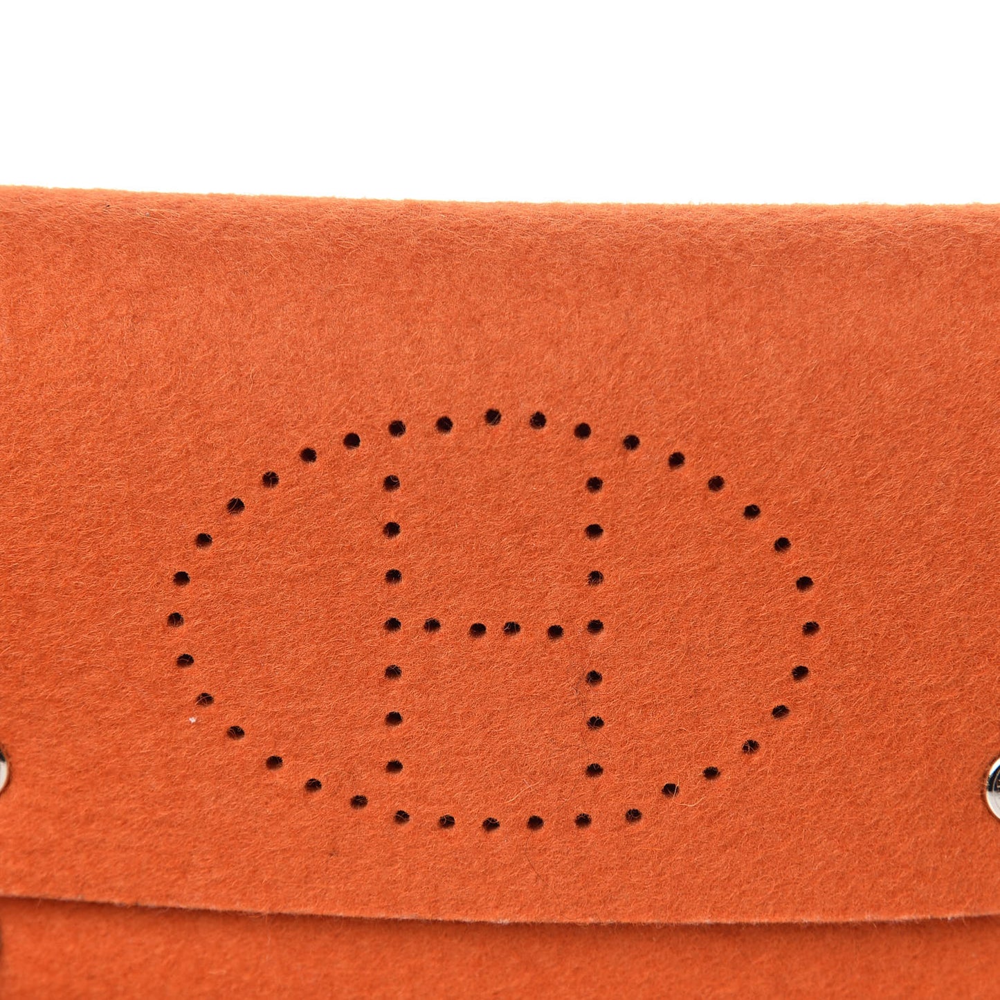 Felt Mises et Relances Playing Cards Holder Orange