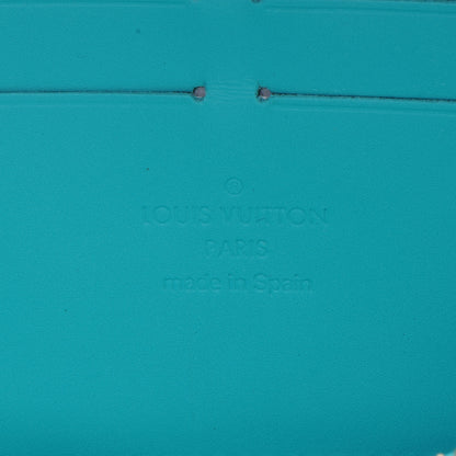 Louis Vuitton Vernis Zippy Wallet Blue Lagon 6 of 8