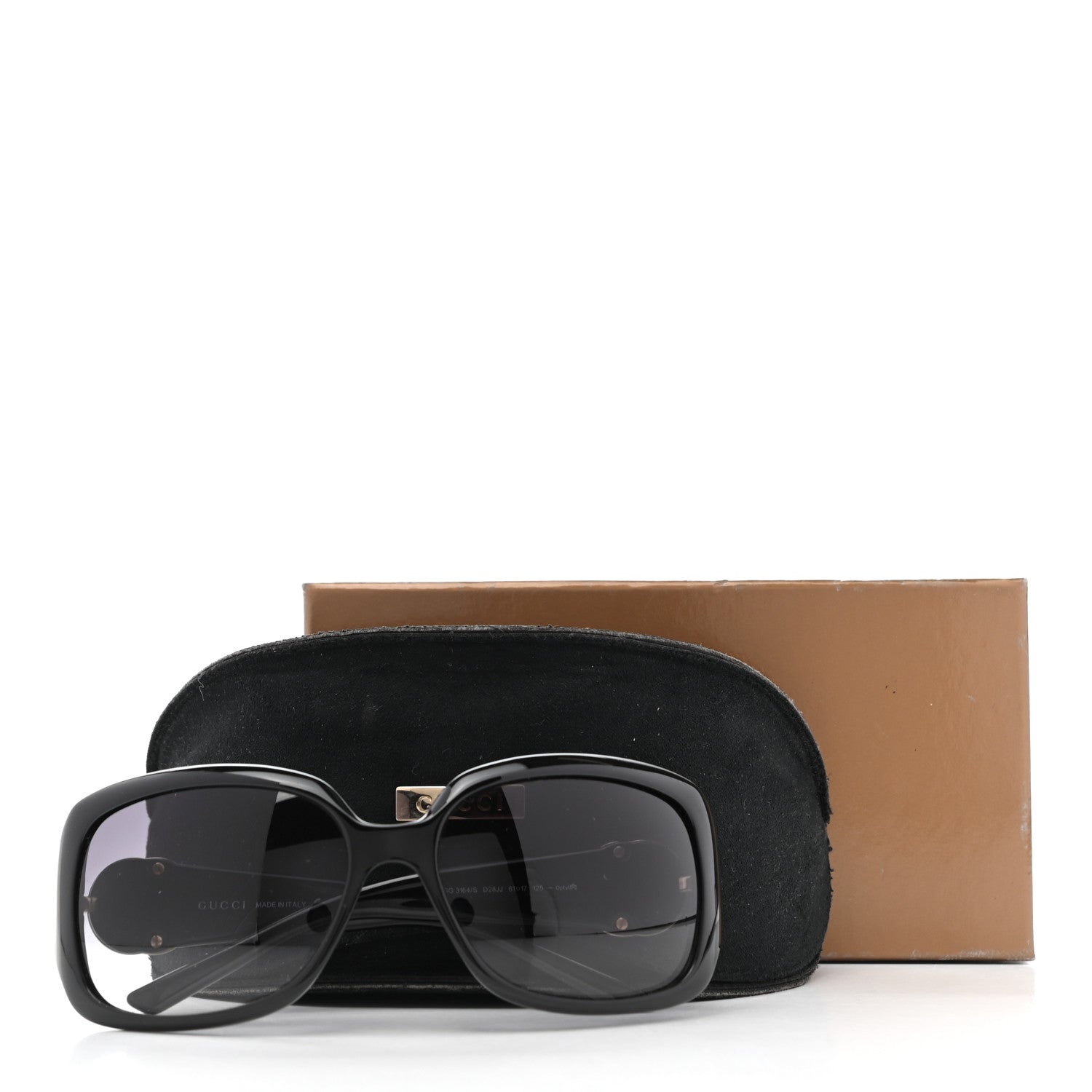 Gucci Acetate GG 3164/S Sunglasses Black 7 of 7