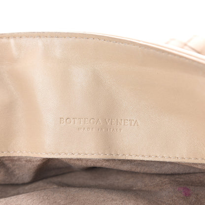 Bottega Veneta Nappa Intrecciato Rialto Shoulder Bag Mink 5 of 8