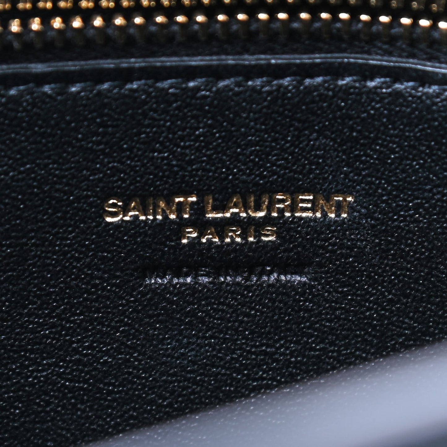 Smooth Calfskin Small Monogram Cabas Black