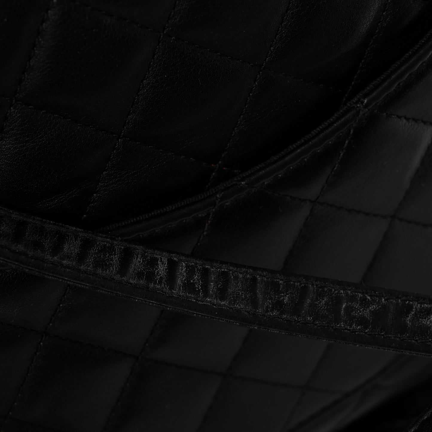 Lambskin Quilted Large Urban Spirit Backpack Black