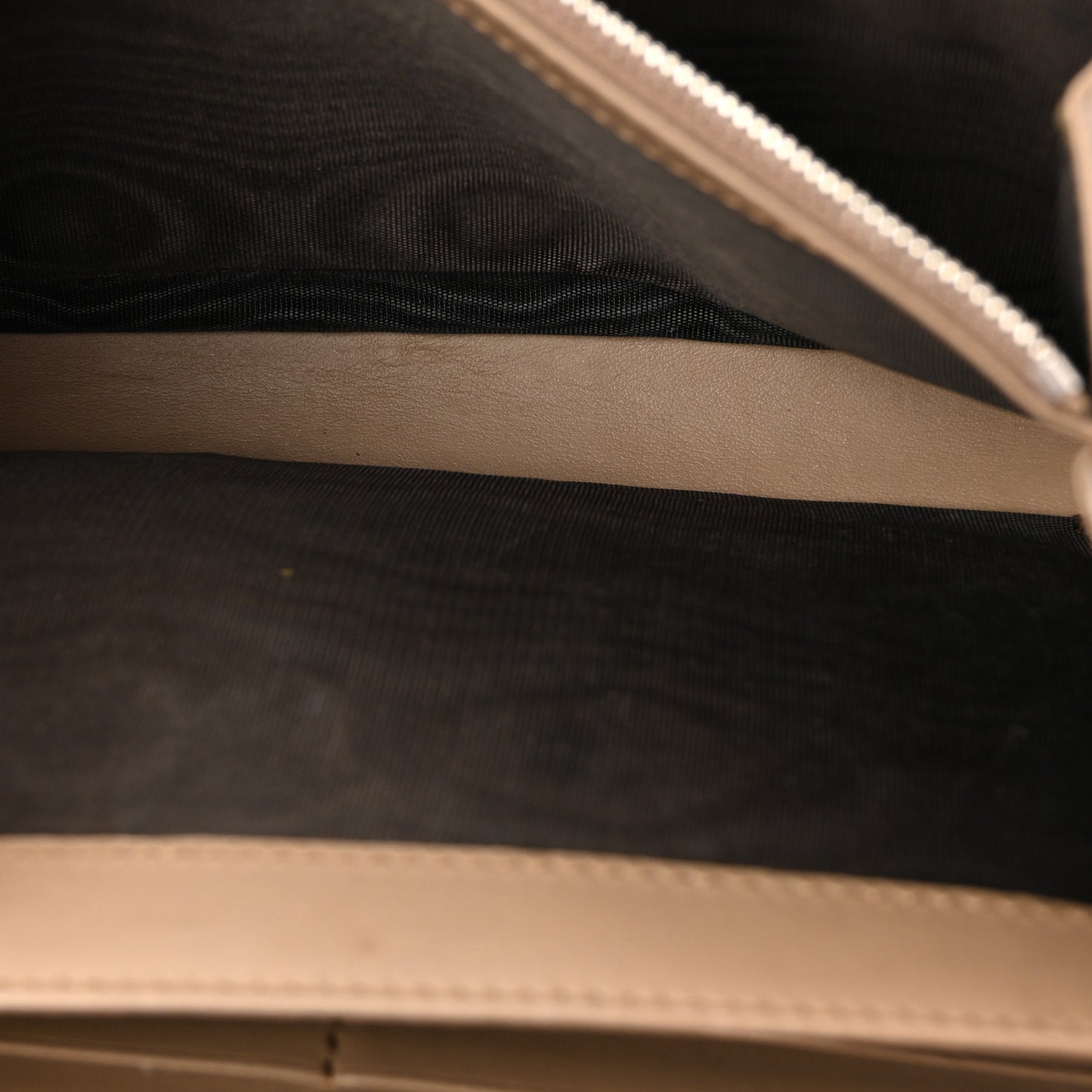GG Supreme Monogram Mini Dionysus Chain Wallet Beige Taupe