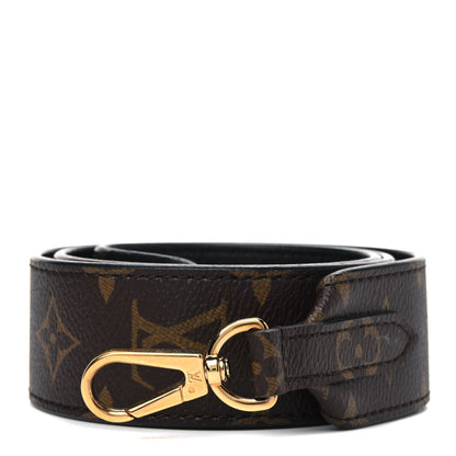 Louis Vuitton Monogram Bandouliere Shoulder Strap Black 1 of 3