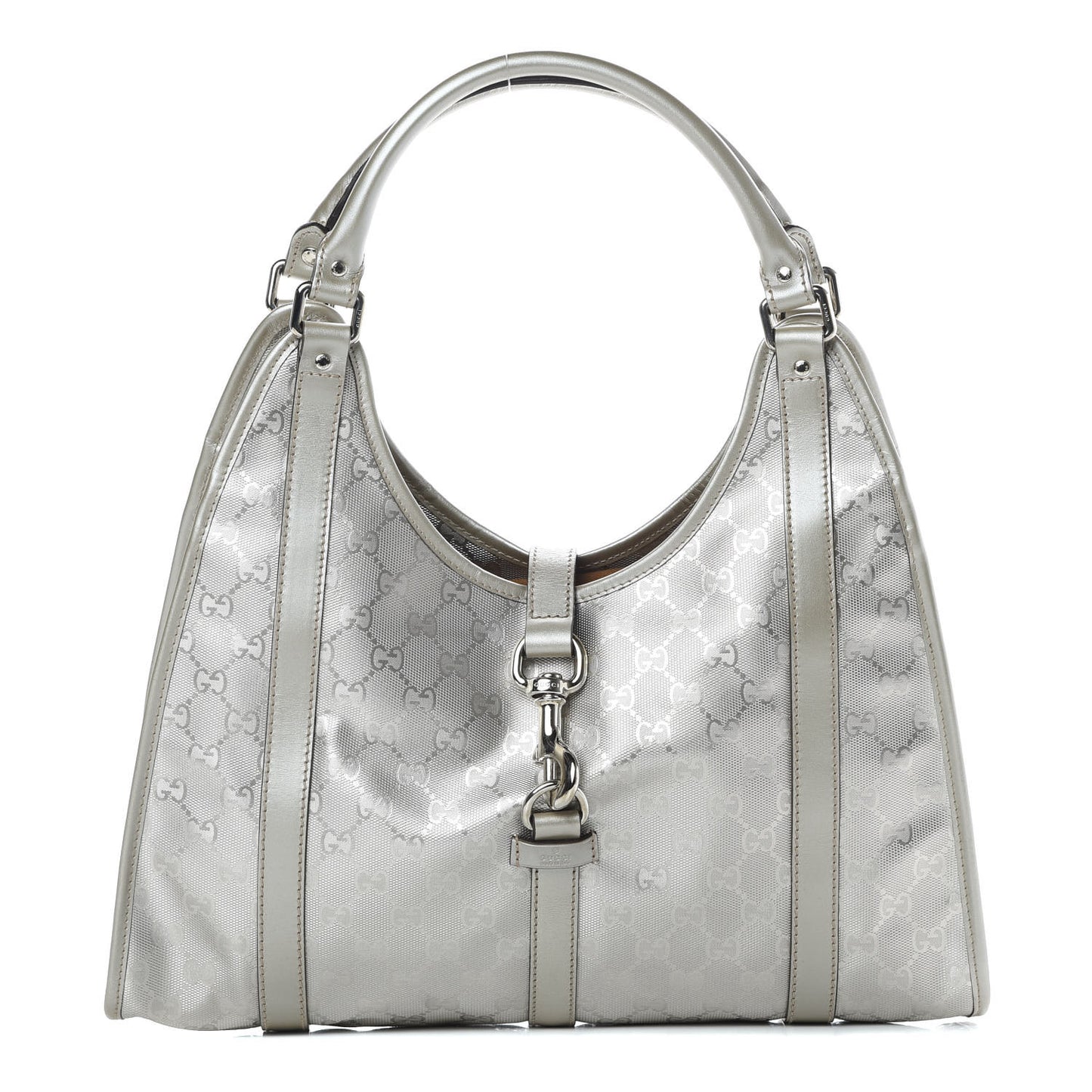 Imprime Monogram Medium Joy Shoulder Bag Silver