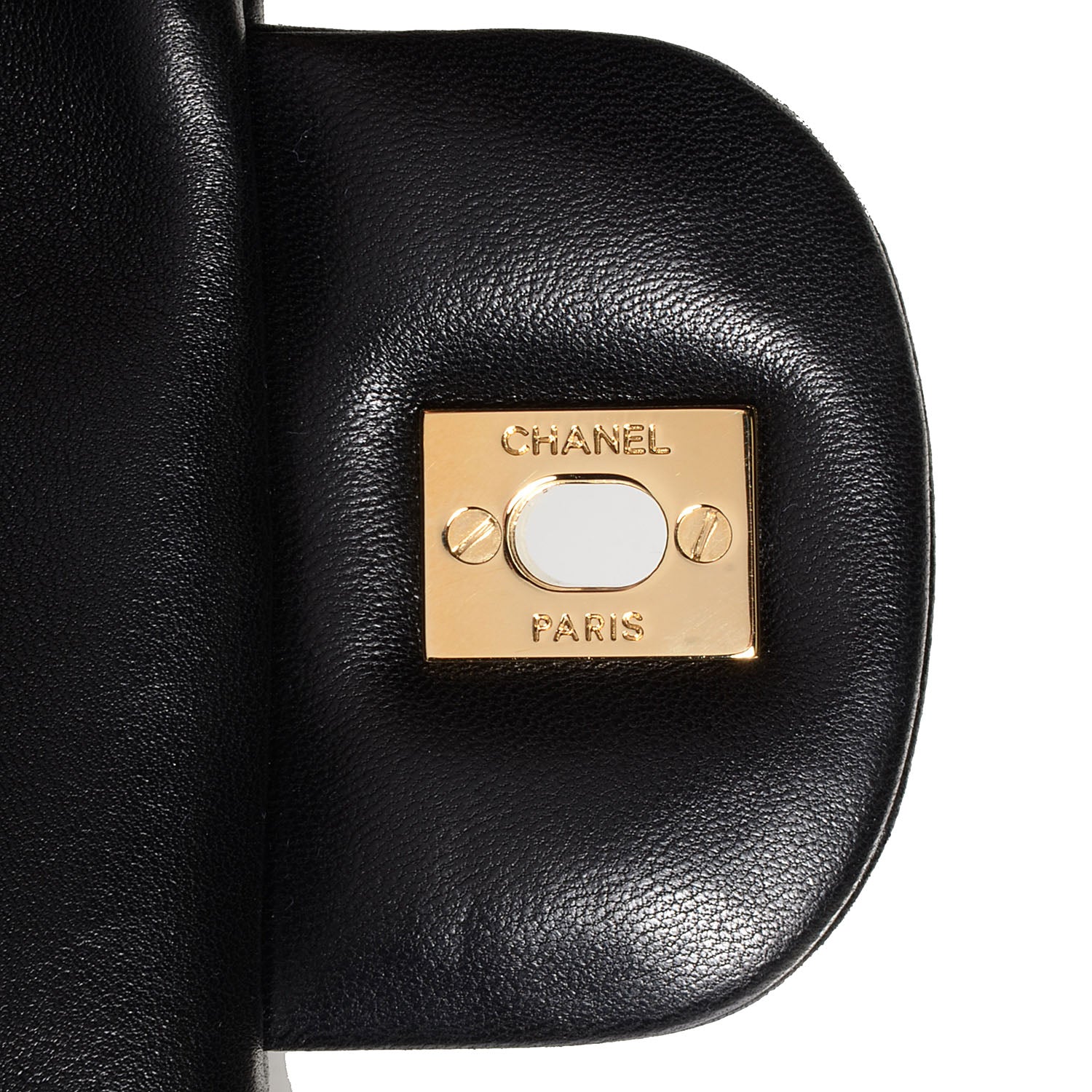 Chanel Lambskin Quilted Jumbo Single Flap Black 8 of 8