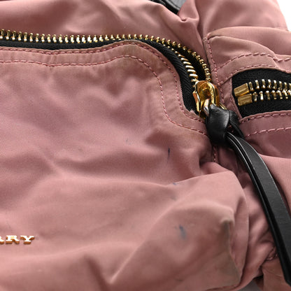 Burberry Nylon Medium Rucksack Backpack Mauve Pink 14 of 17