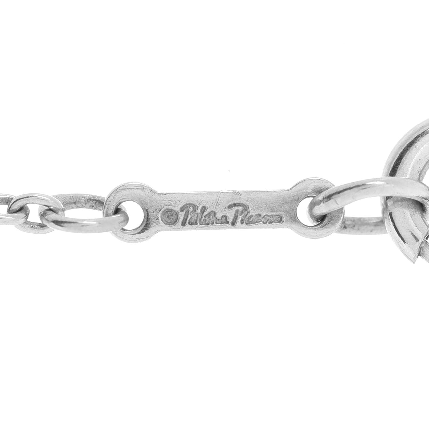 Tiffany Sterling Silver Paloma Picasso Graffiti Arrow Bracelet 6 of 7