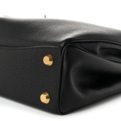 Balenciaga Grained Calfskin Small Rodeo Top Handle Handbag Black 9 of 10