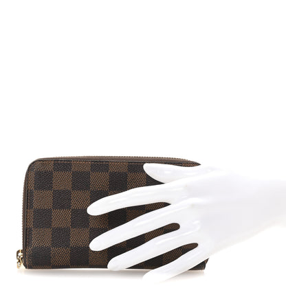 Louis Vuitton Damier Ebene Zippy Compact Wallet 2 of 6