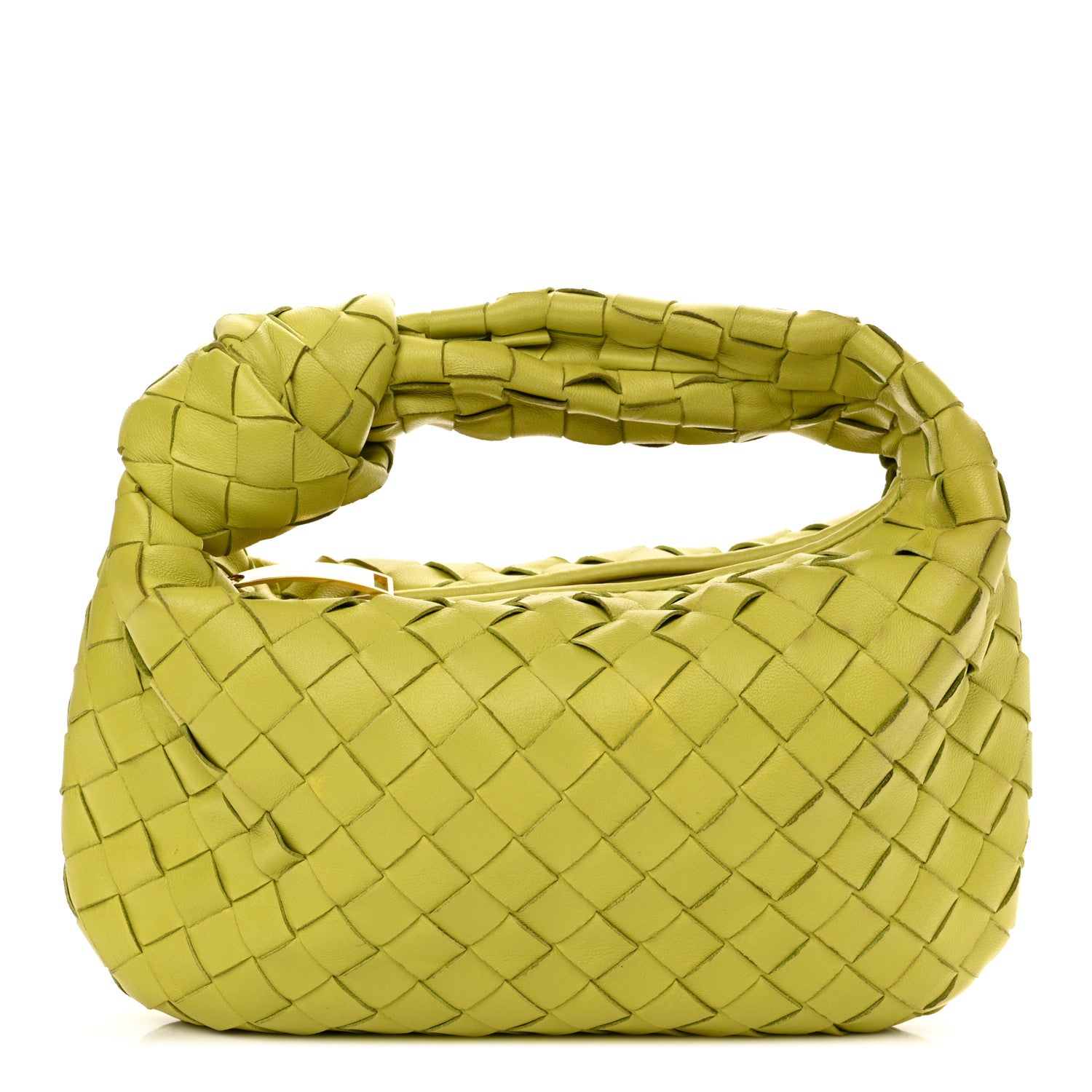 Bottega Veneta Nappa Intrecciato Mini Jodie Kiwi 1 of 12